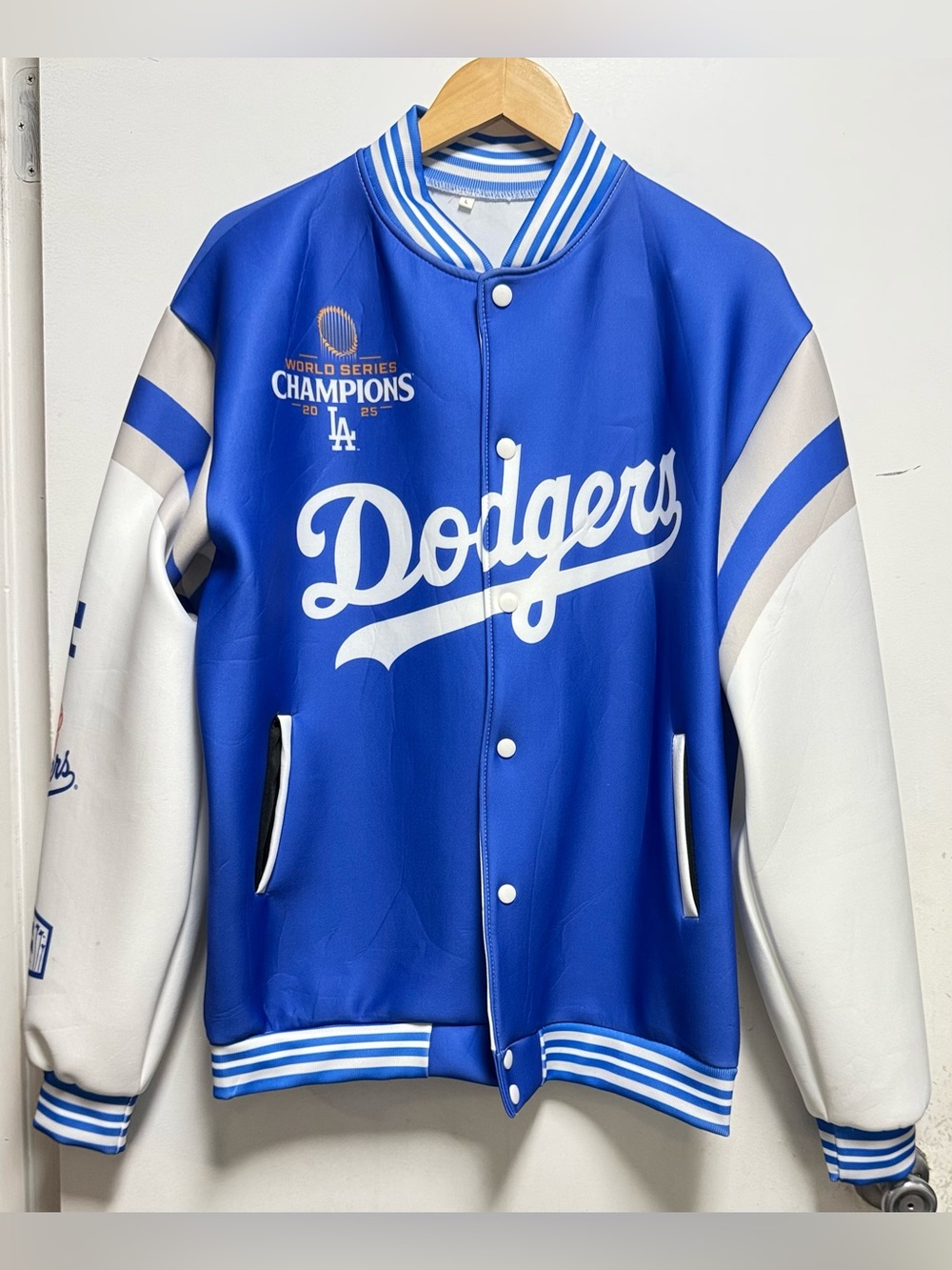 Los Angeles Dodgers Blue & White Varsity Jacket